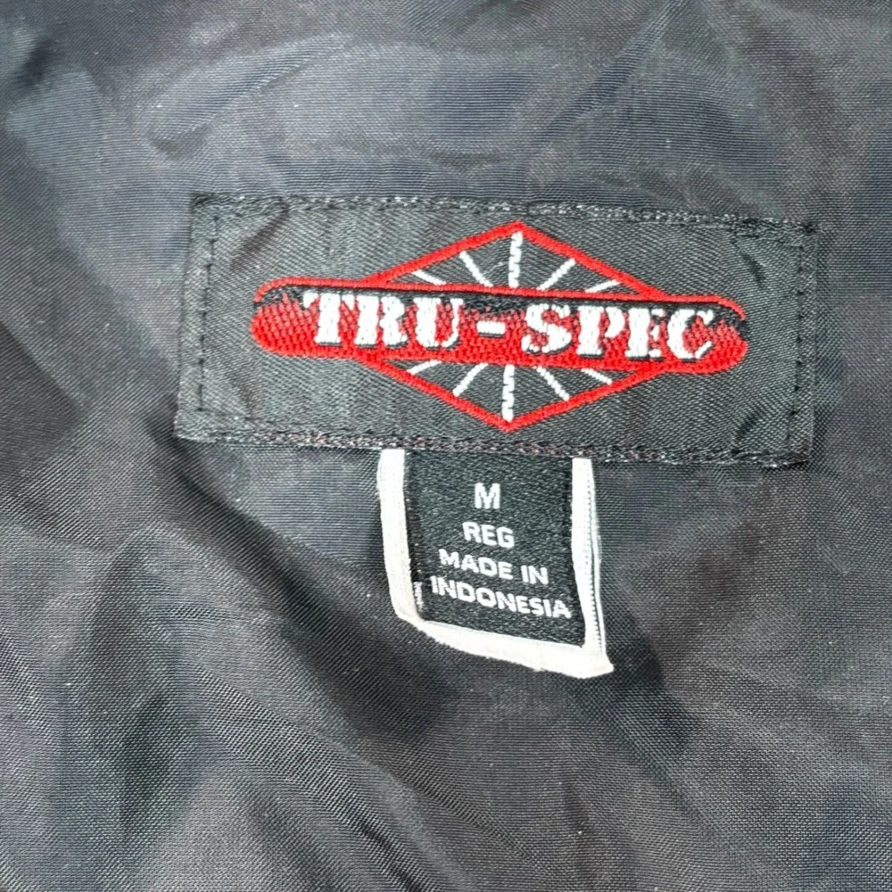 TRU-SPEC Mens Fleece Jacket Full Zip Dark Navy Utility Tactical RN100272 Medium